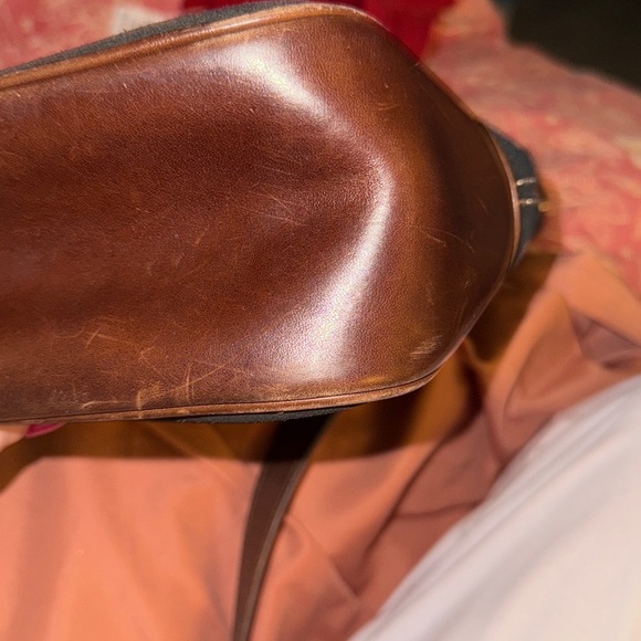 Dooney & Bourke Black and Brown Shoulder Bag - Picture 7 of 7